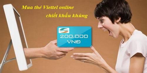 Ít Người Biết Cách Mua Thẻ Viettel Online Chiết Khấu Cao
