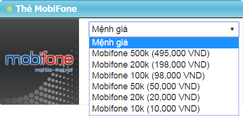Thẻ mobifone - Thông tin về cách nạp tiền và thời hạn sử dụng