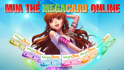 Chơi Game Nào Thì Cần Mua Thẻ Megacard Online