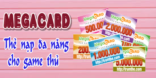 Thẻ Megacard - Thẻ Đa Năng Cho Game Thủ Chơi Game Avatar