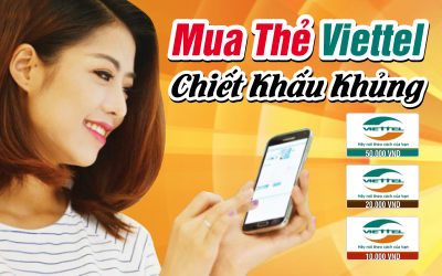 Mua Card Viettel Online Nạp Game Đã Tay, Ưu Đãi Đầy Túi