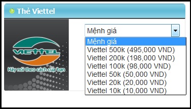 Mua thẻ Viettel online khi ở nước ngoài